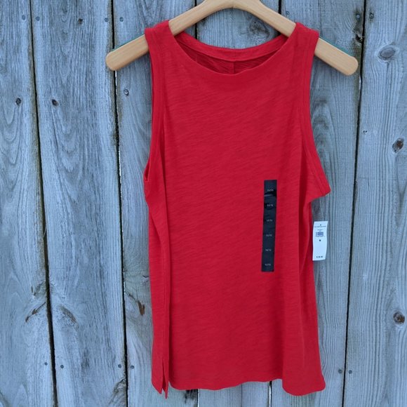 Banana Republic Factory Tops - NWT Banana Republic Red Sleeveless Top